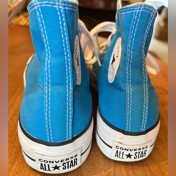 Converse Blue High-Top Sneakers - Picture 4 of 7